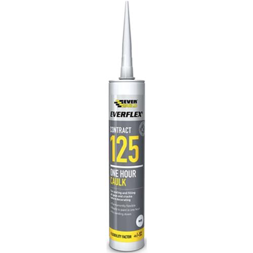 Everbuild Everflex Contract 125 One Hour Caulk (Brown, 290ml)