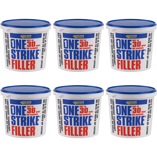 *6 PACK DEAL* Everbuild One Strike Filler 1L