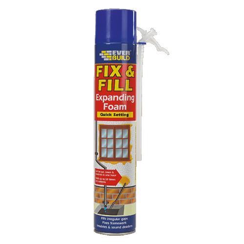 Everbuild Fix & Fill Expanding Foam (750ml)