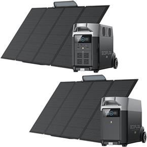 EcoFlow DELTA Pro *BUNDLE* (Power Bank, Extra Batt, 400W Solar Panels)
