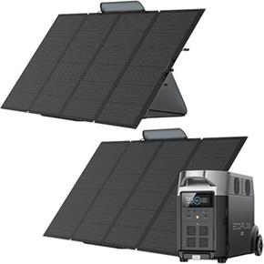 EcoFlow DELTA Pro *BUNDLE* (3600Wh Power Bank &amp; 2x 400W Solar Panels)