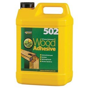 Everbuild 502 Waterproof Wood Adhesive 5litre