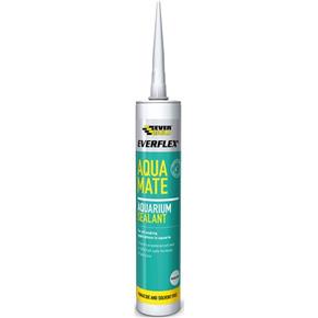 Everbuild Aqua Mate Silicone Sealant (Clear)