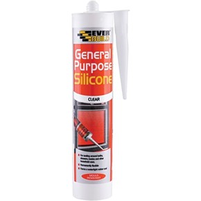 Everbuild General-purpose Silicone Clear 280ml