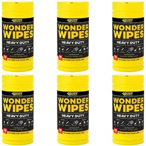 *6 PACK DEAL* Everbuild Heavy-duty Wonder Wipes (Tub of 75)