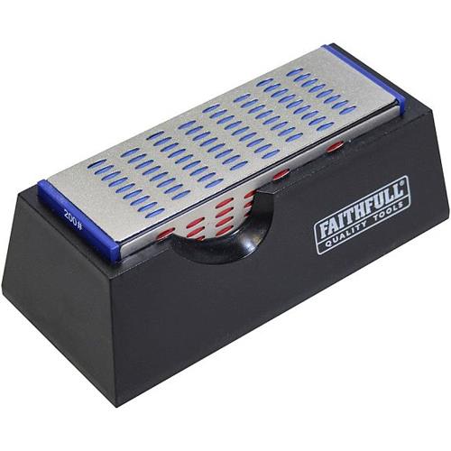 Faithfull 4-sided Diamond Sharpening Stone