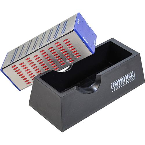 Faithfull 4-sided Diamond Sharpening Stone