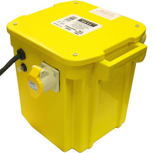 Faithfull 110v 5.0kVA Transformer (2x 16A & 1x 32A) With Plug