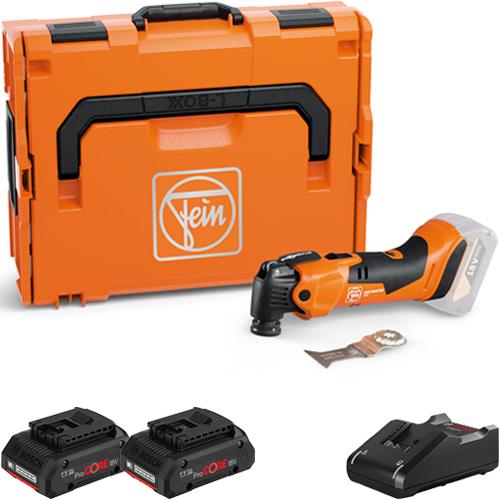 Fein AMM 500 AS 18V AMPShare Multitool (2x 4Ah ProCore Bosch)