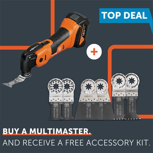 Fein AMM700AS 18V AMPShare StarlockMax Multi-tool (Body, Accessories)