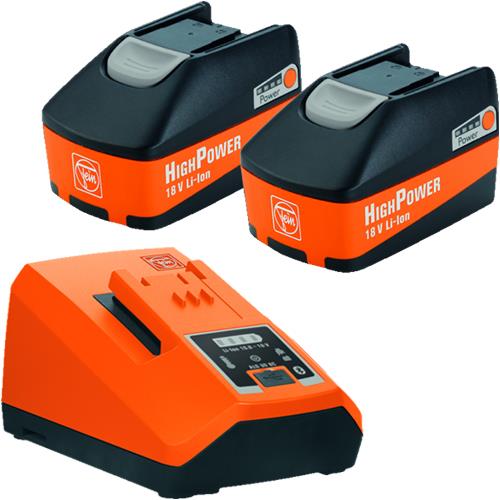 Fein 18V 5.2Ah High-power Battery Set with ALG80 Rapid Charger