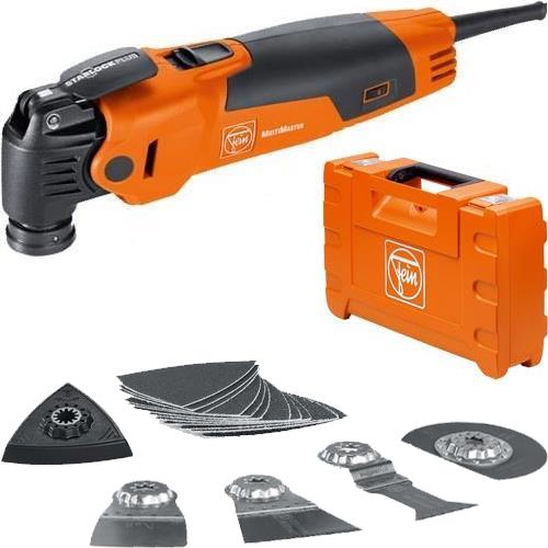 Fein MultiMaster QuickStart FMM 350 QSL Starlock Multitool Kit 240v