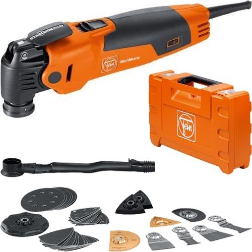 Fein MultiMaster Top FMM 350 QSL StarlockPlus Multitool Kit 240v