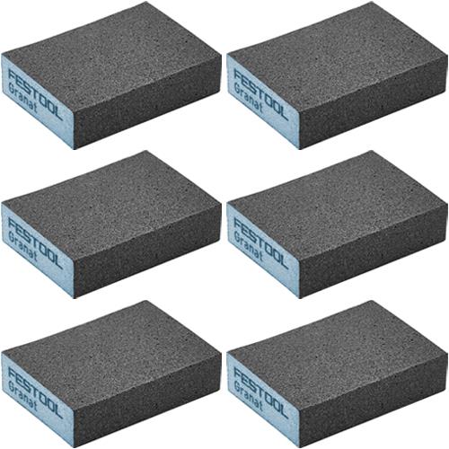 Festool 120G Sanding Blocks (6pk)