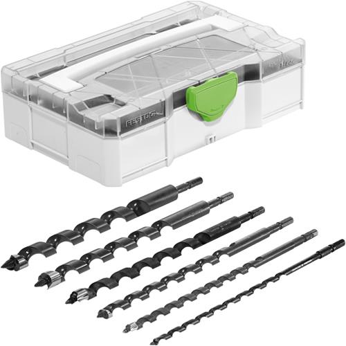 Festool Auger Bit Set in Mini Systainer (6pcs)