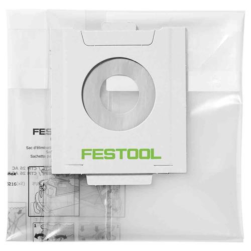Festool Dust Bags for CT26AC (5pk)