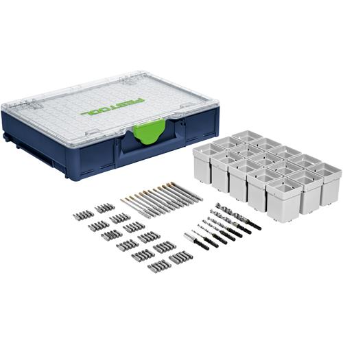 Festool Centrotec Bit Set in Systainer Organiser (94pcs)