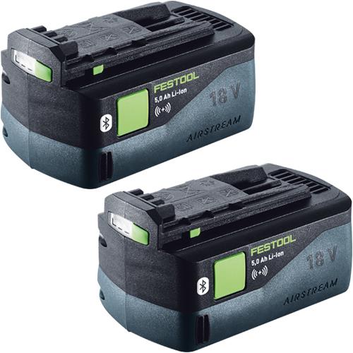 Festool 18V 5Ah Bluetooth Battery Twin Pack