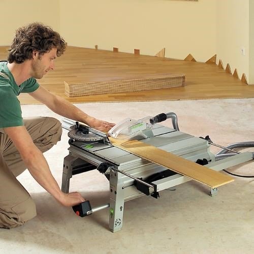 Festool CS 50 EBSET PRECISIO 190mm Table Saw (2x Table Extensions)