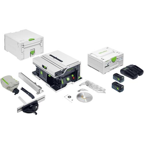 Festool CSCSYS50 18V 168mm Table Saw (2x 5Ah)