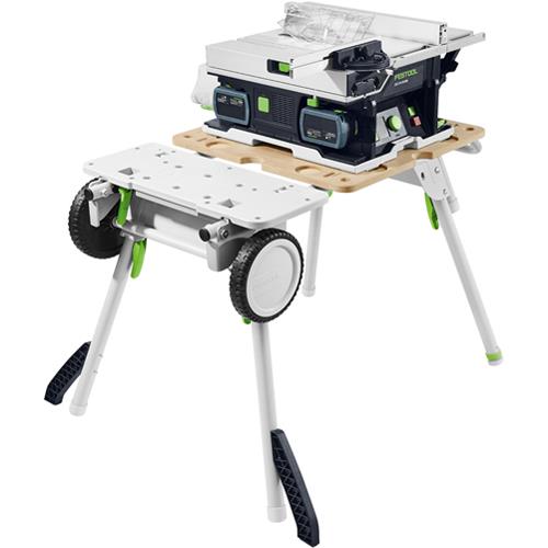 Festool CSCSYS50 18V 168mm Table Saw & Underframe Set (2x 5Ah)