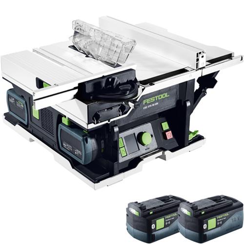 Festool CSC SYS 50 18V 168mm Brushless Sliding Table Saw (4x 5Ah)