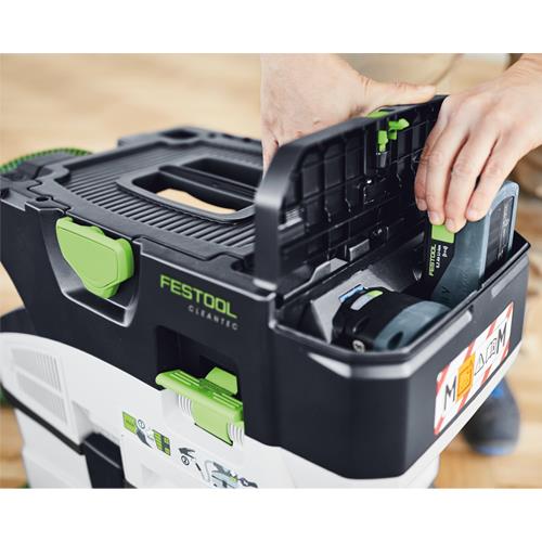 Festool CTMC MIDI 18V 15L M-class Extractor (4x 5Ah Bluetooth)