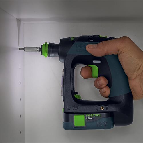 Festool CXS12 12V C-shape Drill Driver (2x 2.5Ah, Accessories)