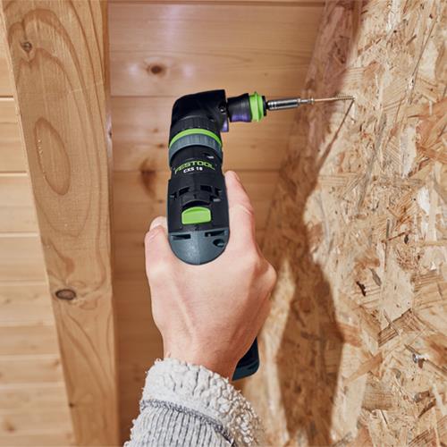 Festool CXS18 18V C-shape Drill Driver (2x 3Ah, Accessories)