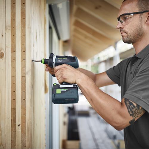 Festool DRC 18/4 18V Drill Driver Set (1x 4Ah High-power & 1x 5.2Ah)