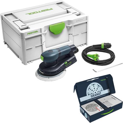 Festool ETSEC150/3 150mm Eccentric Sander with *FREE ABRASIVE SET*