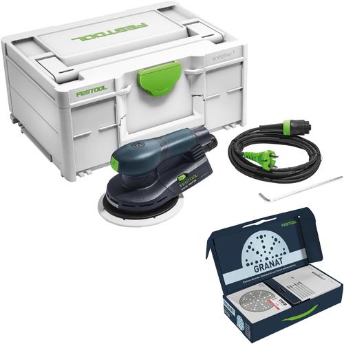 Festool ETSEC150/5 150mm Eccentric Sander with *FREE ABRASIVE SET*