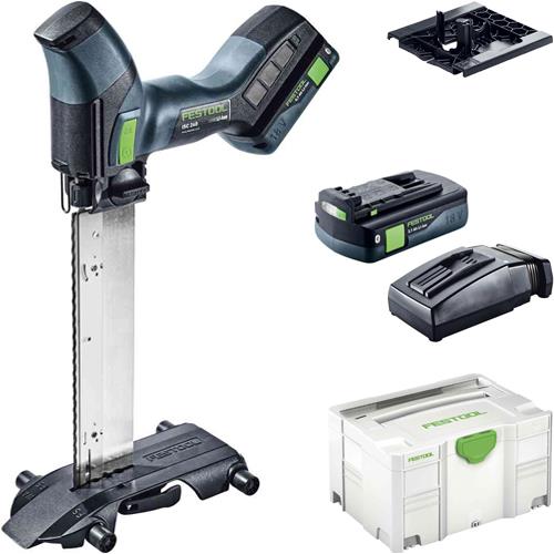 Festool ISC 240 Cordless 18V Insulation Saw (2x 3.1Ah Compact, Case)