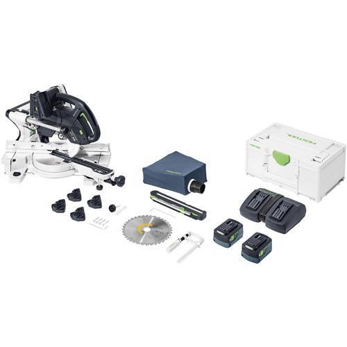 Festool KSC60 18V 216mm Mitre Saw (2x 5Ah)