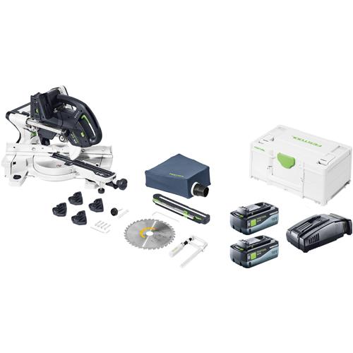 Festool KSC60 18V 216mm Mitre Saw (2x 8Ah)