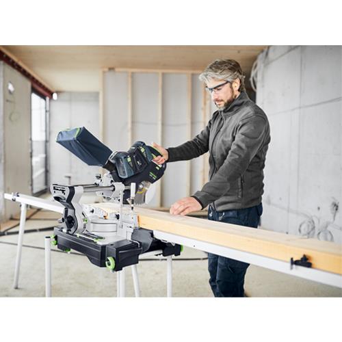 Festool KSC60 18V 216mm Mitre Saw Set (Underframe, 2x 5Ah Bluetooth)