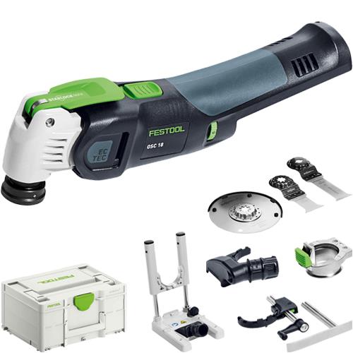 Scie oscillante 18V Vecturo OSC 18 E-Basic (sans batterie ni chargeur) +  coffret Systainer - 576591 au meilleur prix - FESTOOL