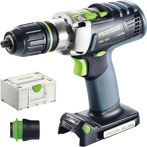 Festool QUADRIVE PDC 18V Combi Drill (Naked)