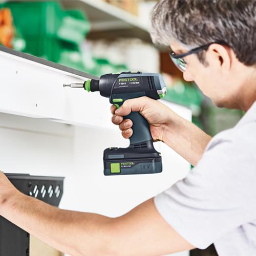 Festool T18+3 18V Brushless Drill Driver (2x 3Ah)
