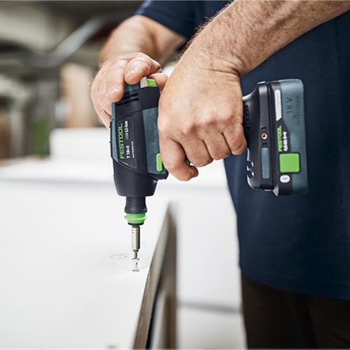 Festool T18+3 18V Brushless Drill Driver (2x 4Ah High-power)