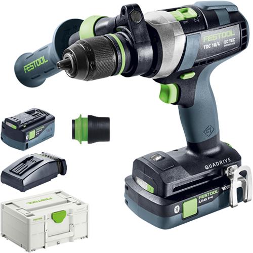 Festool TDC 18/4 18V Brushless Drill Driver (4Ah & 5.2Ah)