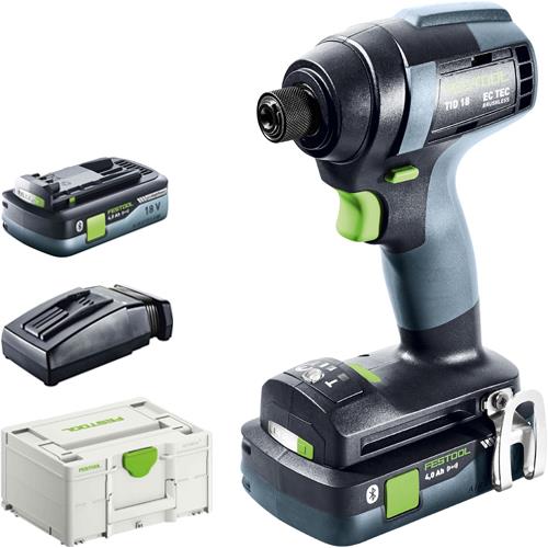 Festool TID18 18V Brushless Impact Driver (2x 4Ah High-power)