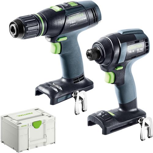 Festool 18V T18 Drill Driver & TID18 Impact Driver (Body)