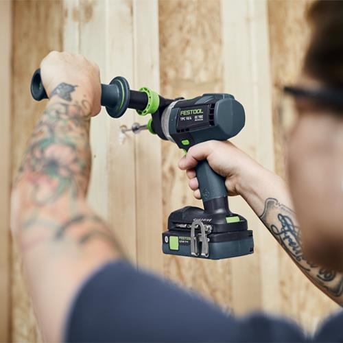 Festool 18V TPC Combi Drill & TID Impact Driver Twin Pack (4Ah + 5Ah)