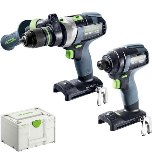 Festool 18V TPC Combi Drill & TID Impact Driver Set (Body Only)