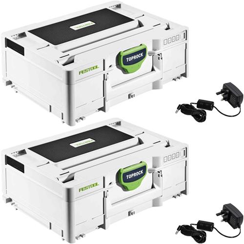 Festool TOPROCK Bluetooth Speaker Systainer TWIN PACK