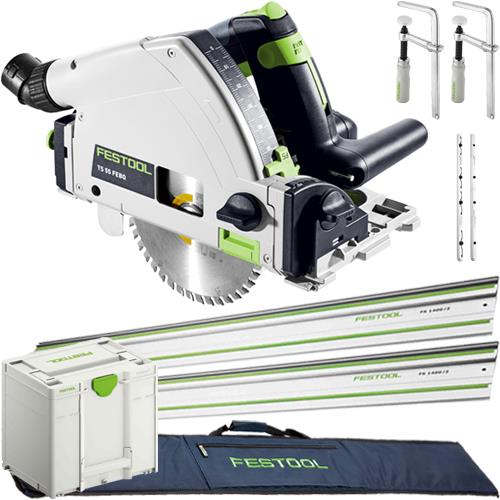 Festool TS55F Fast-cut Plunge Saw Complete Kit Deal