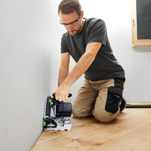 Festool TS60K 1500W 168mm Plunge Saw & Guide Rail