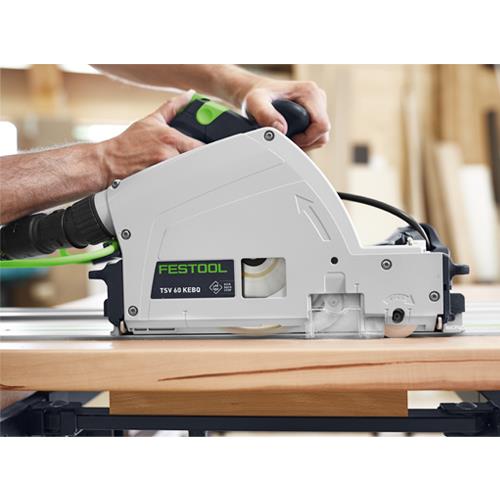 Festool TSV60K 1500W 168mm Plunge Saw with Scorer (1.4m Rail)