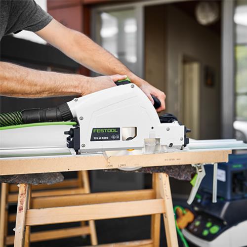 Festool TSV60K 1500W 168mm Plunge Saw with Scorer (1.4m Rail)